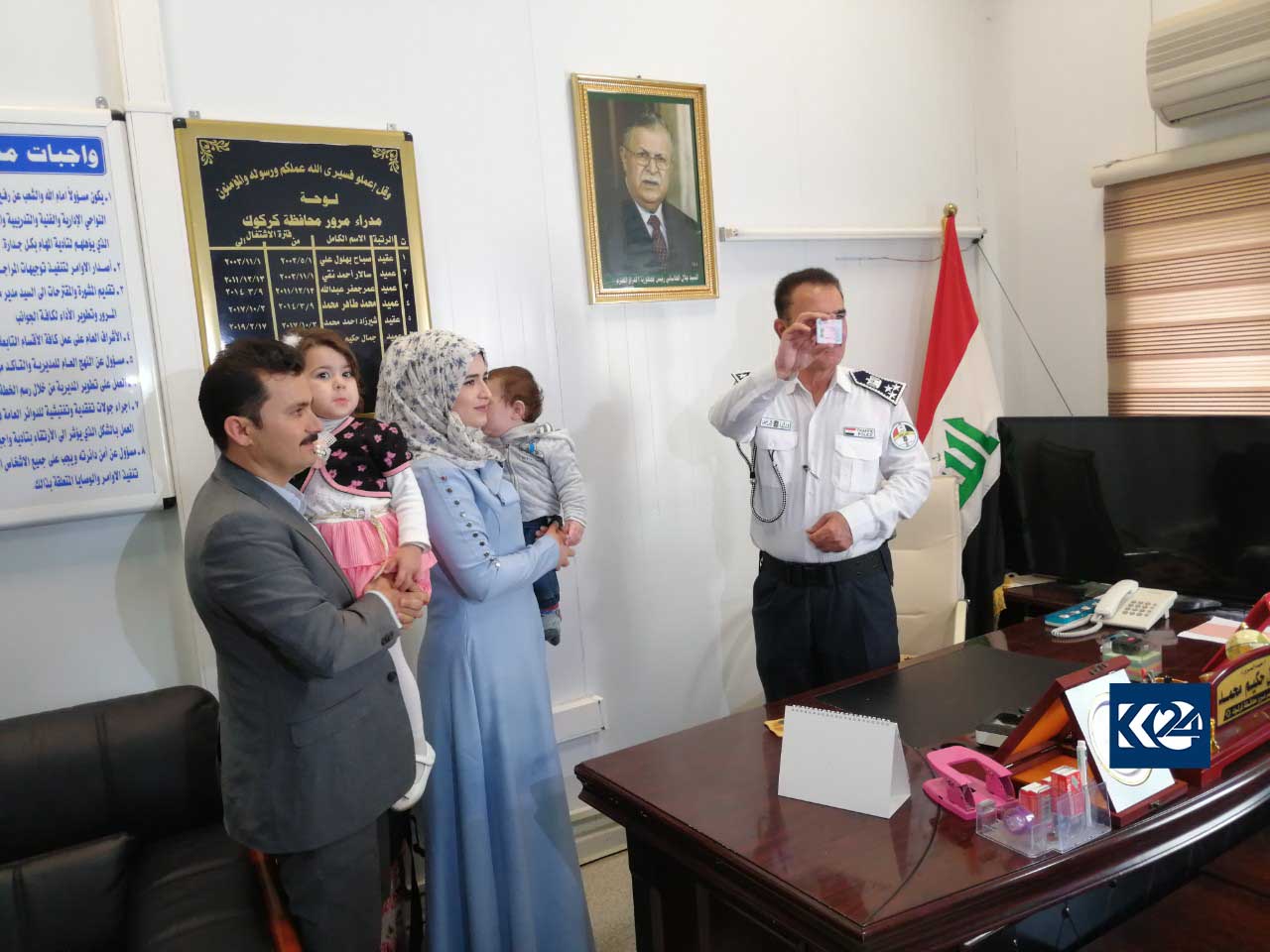 ژنێكی كورد مۆڵەتی لێخوڕینی بارھەڵگری پێدرا