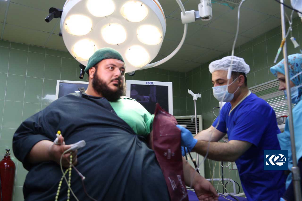 ئەو پیاوەی قەڵەوی تەنگی پێھەڵچنیوە لە سلێمانی لەژێر چاودێری پزیشكیدایە