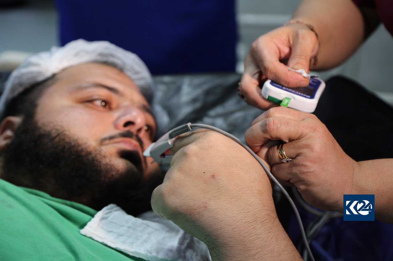 ئەو پیاوەی قەڵەوی تەنگی پێھەڵچنیوە لە سلێمانی لەژێر چاودێری پزیشكیدایە