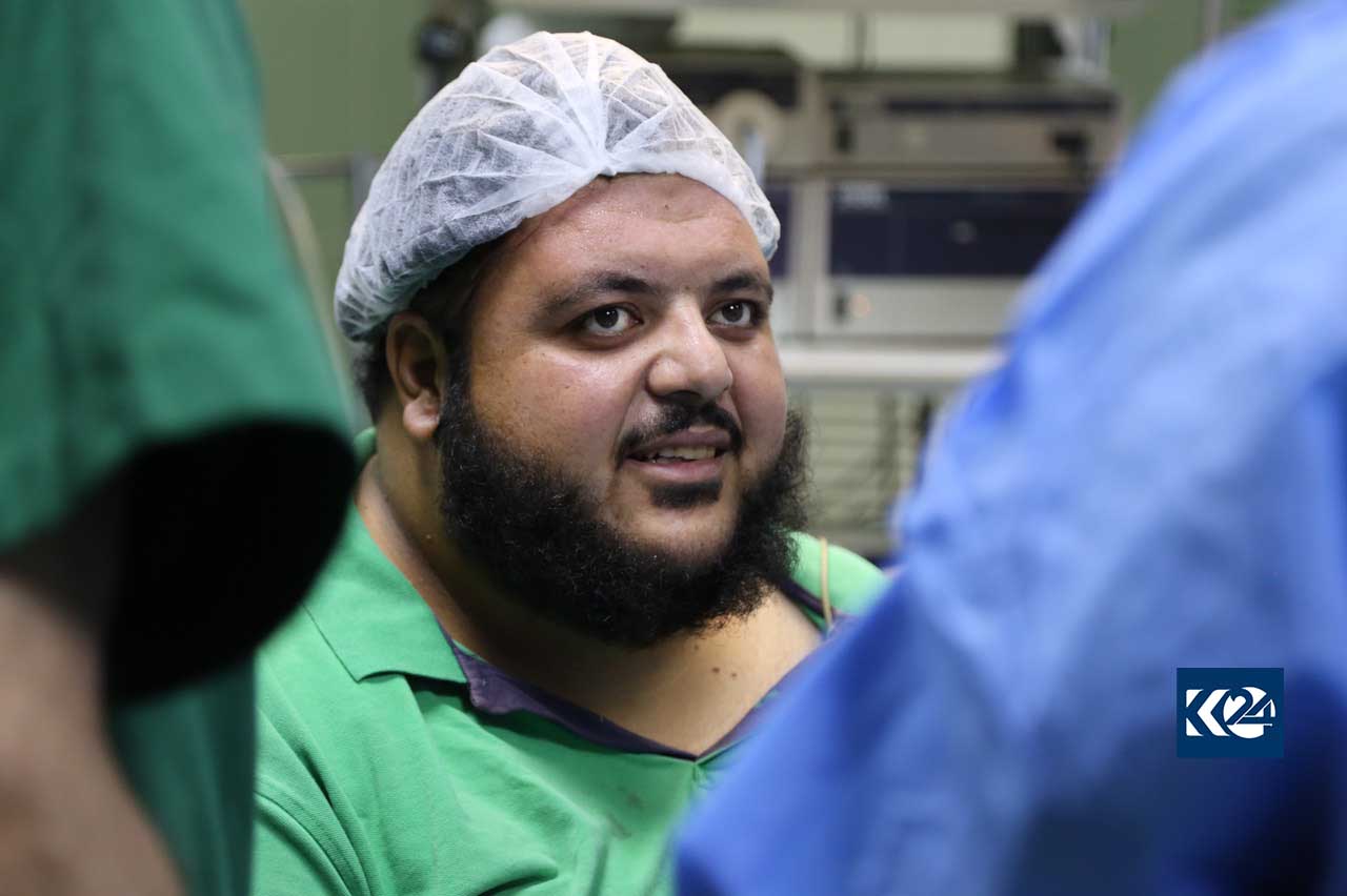 ئەو پیاوەی قەڵەوی تەنگی پێھەڵچنیوە لە سلێمانی لەژێر چاودێری پزیشكیدایە