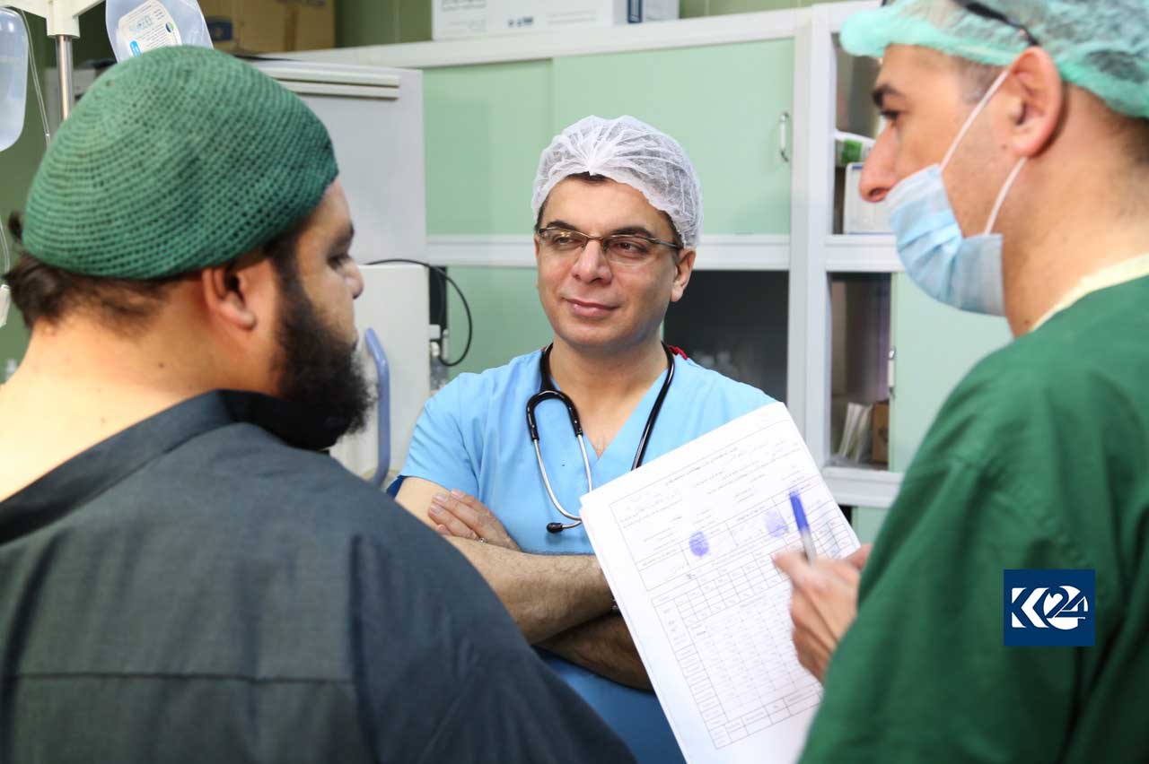 ئەو پیاوەی قەڵەوی تەنگی پێھەڵچنیوە لە سلێمانی لەژێر چاودێری پزیشكیدایە