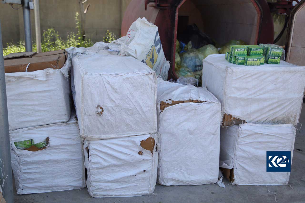 زیاتر لە 11 كیلۆ مادەی ھۆشبەر لە سلێمانی لەناو دەبرێت