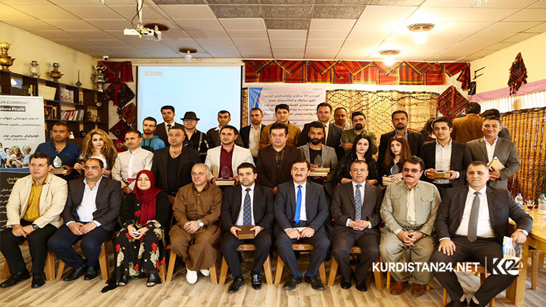 سلێمانی.. چوار ڕۆژنامه‌نووسی كوردستان 24 خه‌ڵات كران