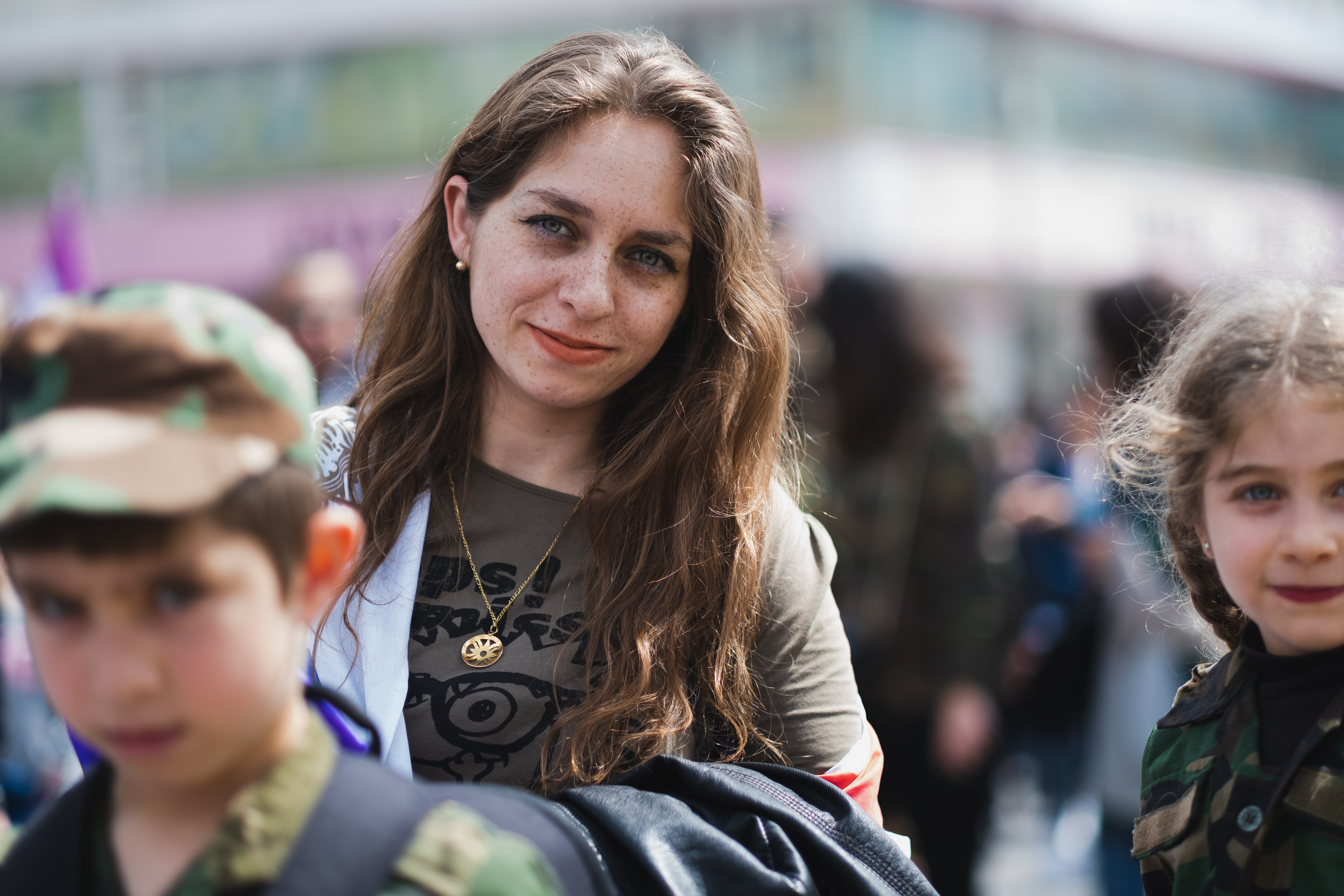 Christians from across the region, including the diaspora from around the world, joined the celebrations in Duhok, Kurdistan Region, April 1, 2019. (Photo: Levi Clancy)