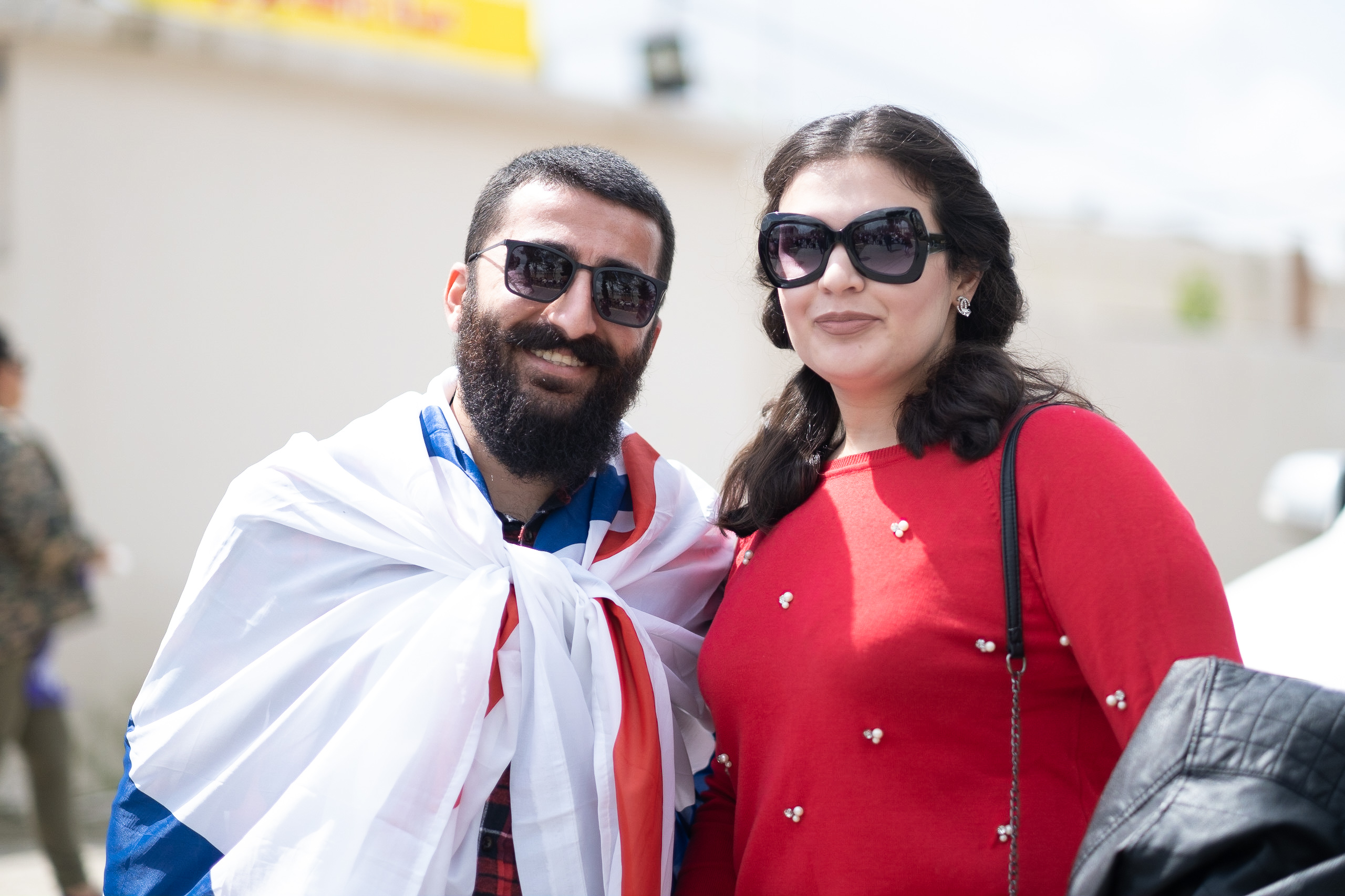 Christians from across the region, including the diaspora from around the world, joined the celebrations in Duhok, Kurdistan Region, April 1, 2019. (Photo: Levi Clancy)