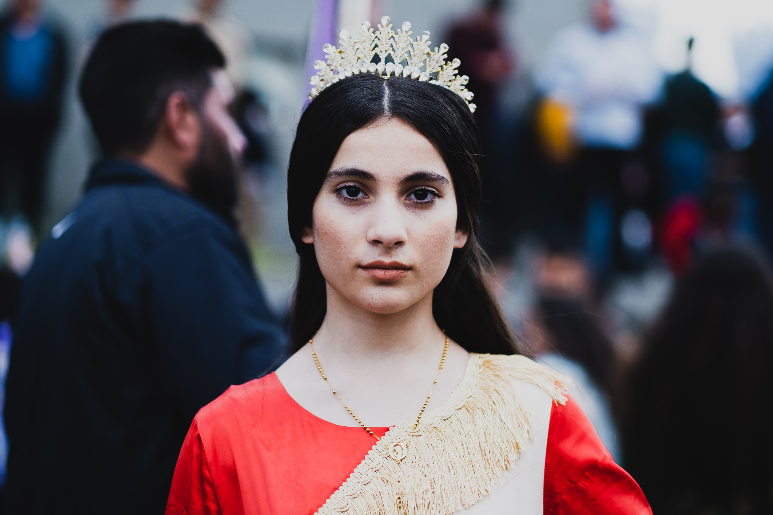 Christians from across the region, including the diaspora from around the world, joined the celebrations in Duhok, Kurdistan Region, April 1, 2019. (Photo: Levi Clancy)