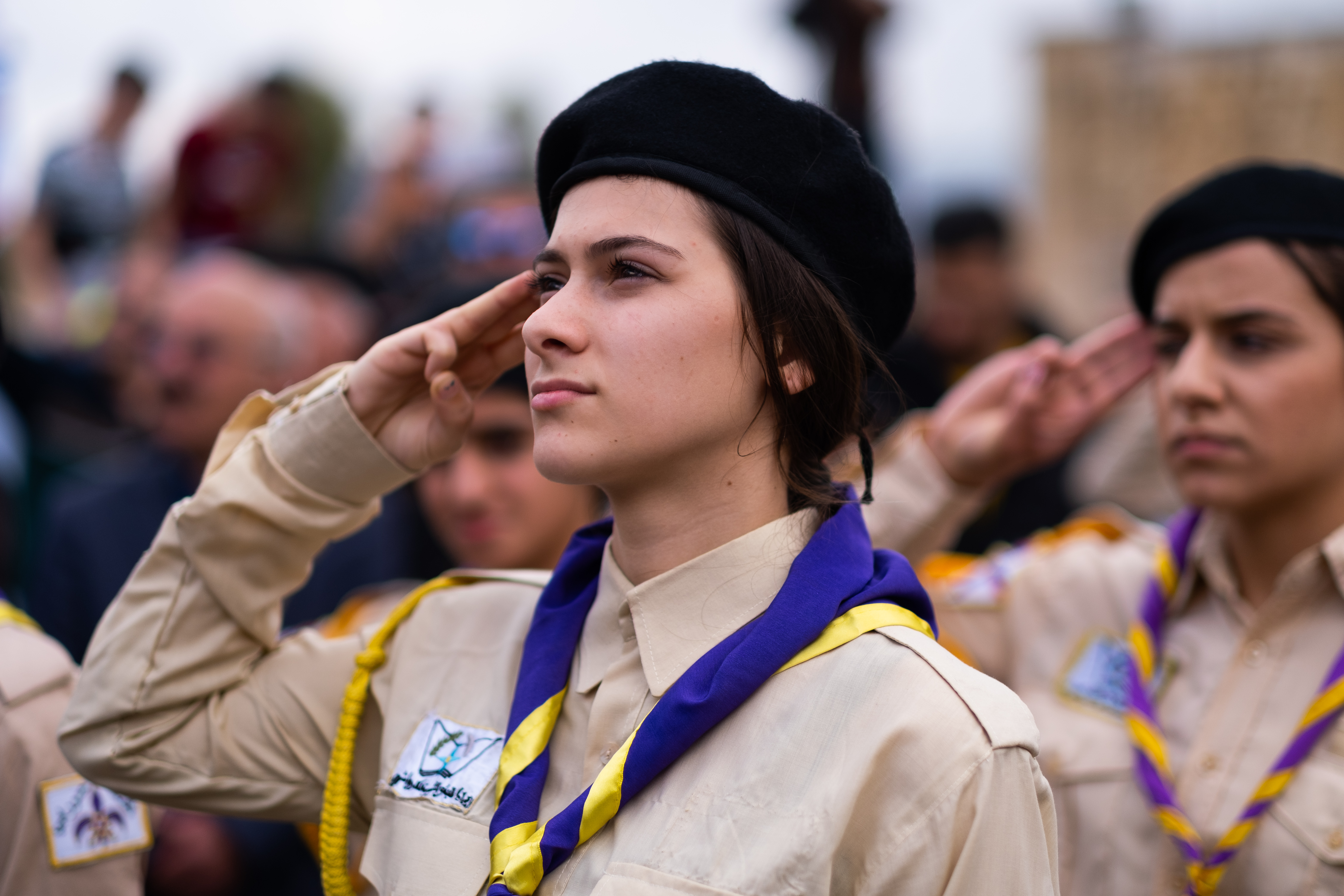 Christians from across the region, including the diaspora from around the world, joined the celebrations in Duhok, Kurdistan Region, April 1, 2019. (Photo: Levi Clancy)