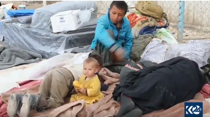 Pirs a vegerran a jin û zaro yên çekdar ên Daişê di navber a malbat û hikumet ên wan