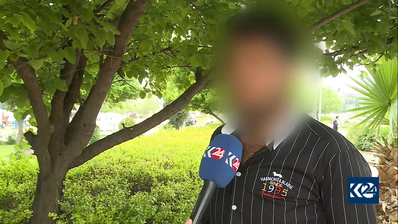 The young man who the taxi driver had threatened was forced to pay about $20,000, so his secret relationships would not be revealed. (Photo: Kurdistan 24)