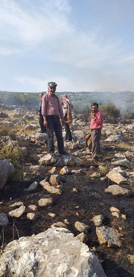Agir bi çiya û daristanên Efrînê ket