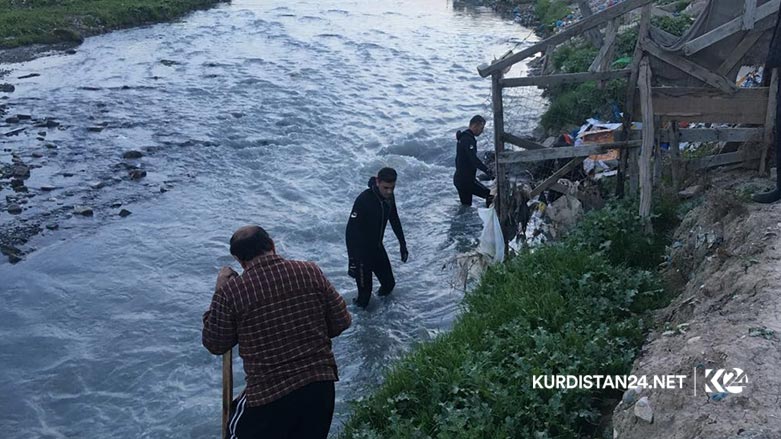هه‌ولێر.. دوو مێردمنداڵ له‌ گۆماوێكی ئاوه‌ڕۆدا خنكان