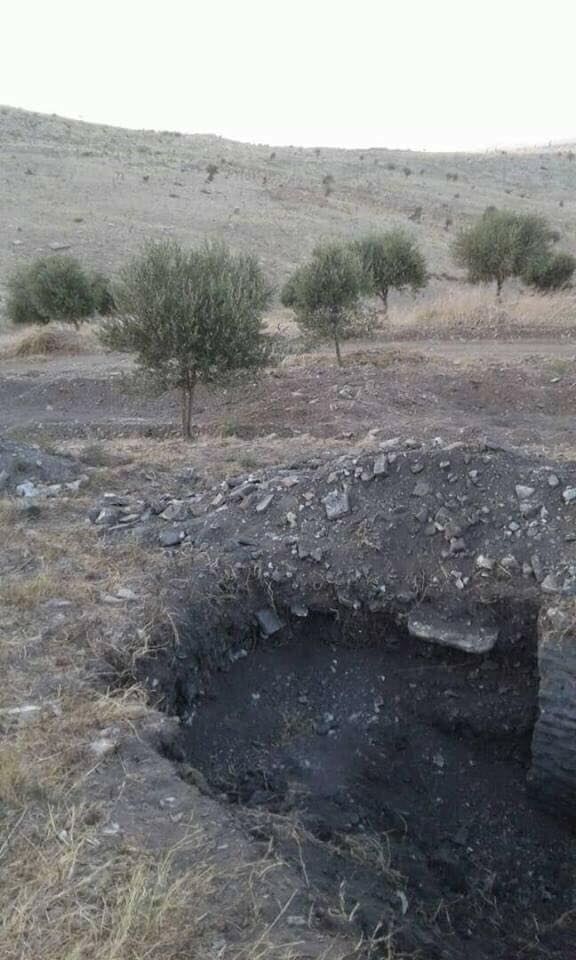 Artêşa Tirkiyê bi bulldozeran şûnwarên Efrînê wêran dike 