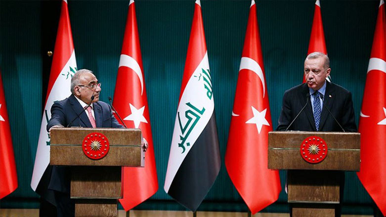 عه‌بدولمه‌هدی و ئه‌ردوغان پرسی ئابووری و سنووره‌كانیان تاووتوێ ده‌كه‌ن