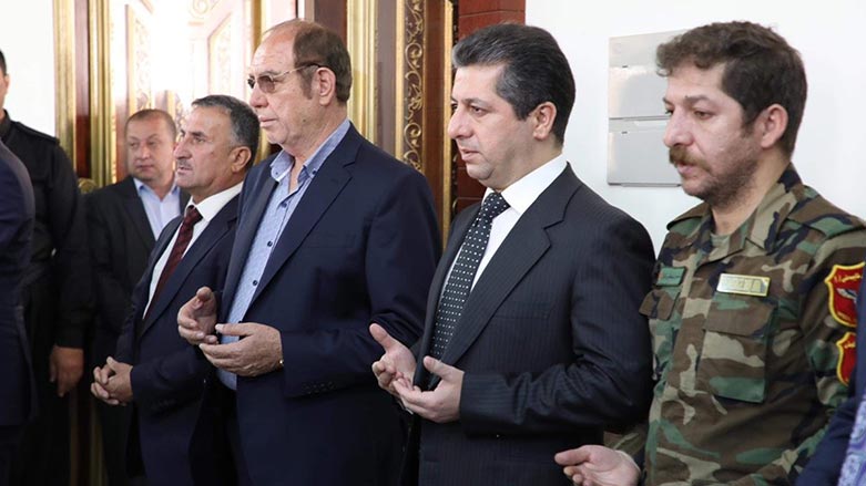 مەسرور بارزانی بەشداریی  لە پرسەی شەهید عەمید ئەسكەندەر رەشید گەردی کرد