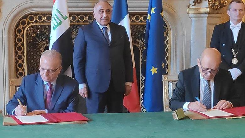 به‌غدا و پاریس له‌سه‌ر هه‌ماهه‌نگی ستراتیژی نێوانیان رێككه‌وتن