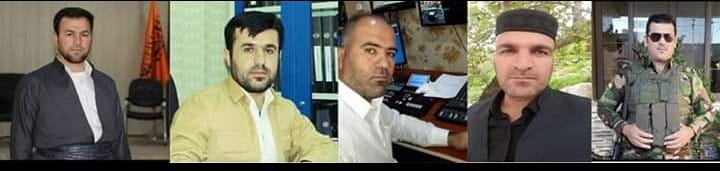 وێنەی ئەو كەسانەی كە ئەمڕۆ لە ریزەكانی كۆمەڵی ئیسلامی دەستیان لەكاركێشاوەتەوە