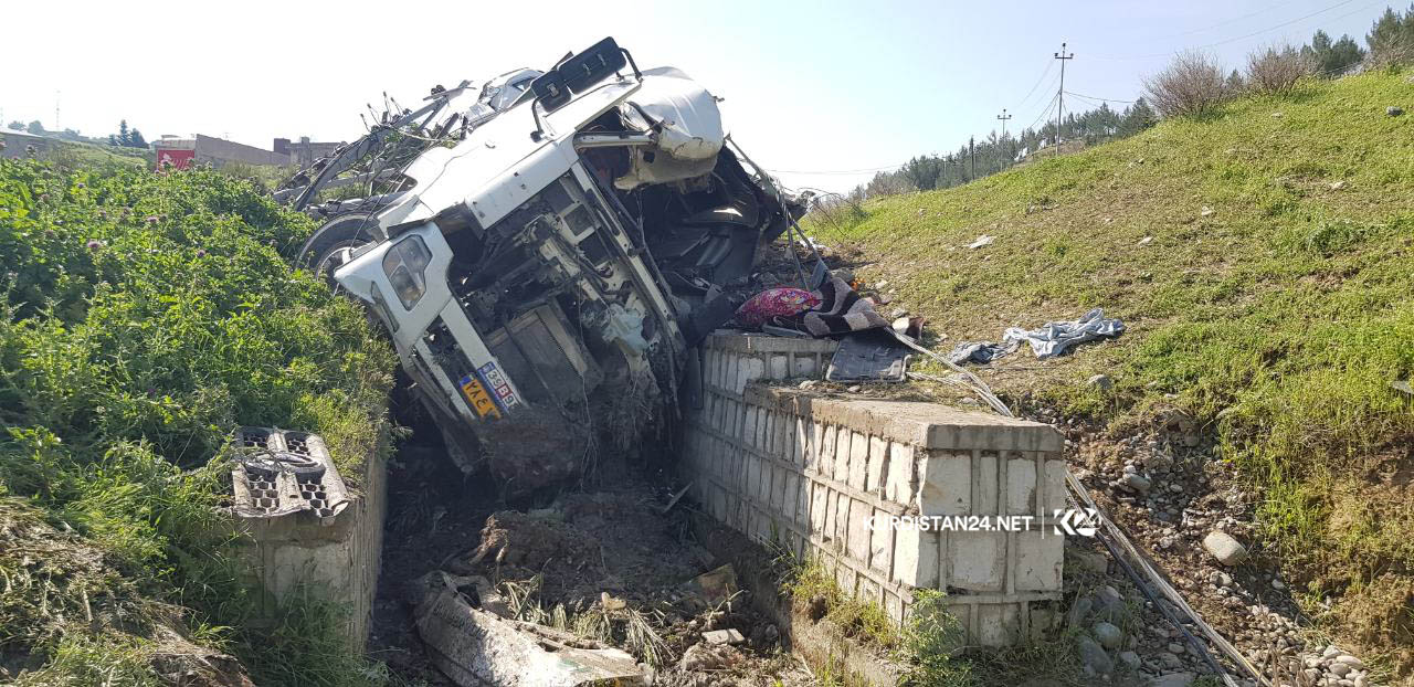 بارھەڵگرێك لە سۆران بە شەش ئۆتۆمبێلەوە وەرگەڕا