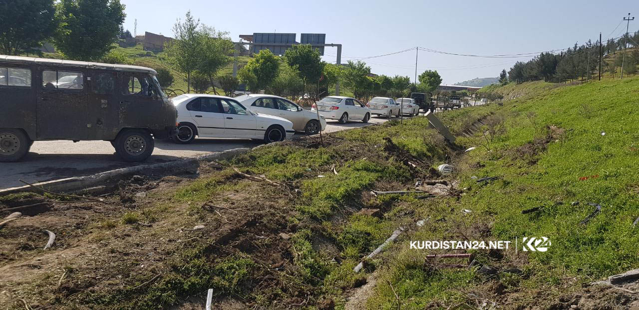 بارھەڵگرێك لە سۆران بە شەش ئۆتۆمبێلەوە وەرگەڕا