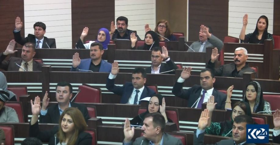 bawerîdan bi kabîneya nû li gor pîvanka dengdanê bi yasaya serokatîyê