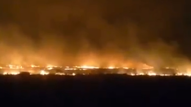 حريق يلتهم محيط "سبايكر" وغموض يحيط بالمسبب