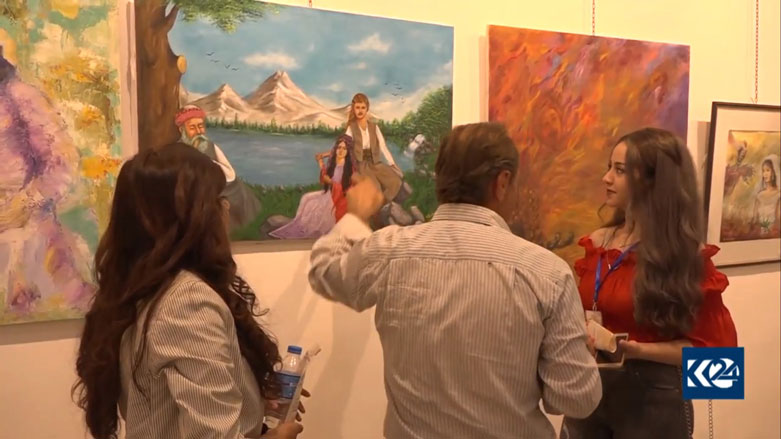 Li Qamişlo 2emîn hevdîtina hunera şêwekariyê hate vekirin