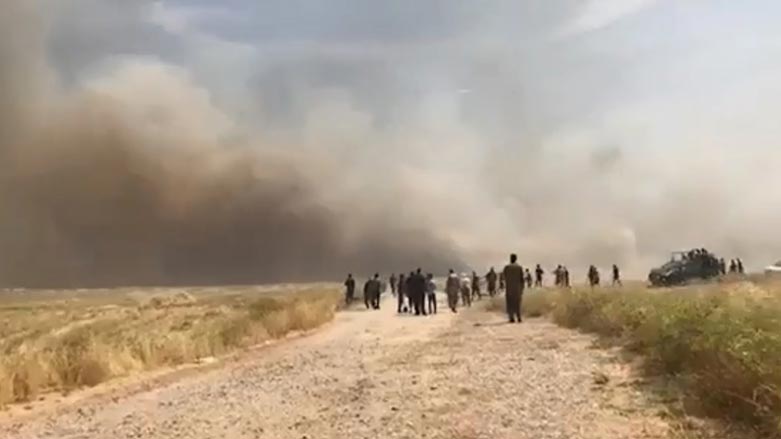 له‌ باشیك سه‌دان دۆنم ده‌غڵ و دانی جوتیاران سووتا