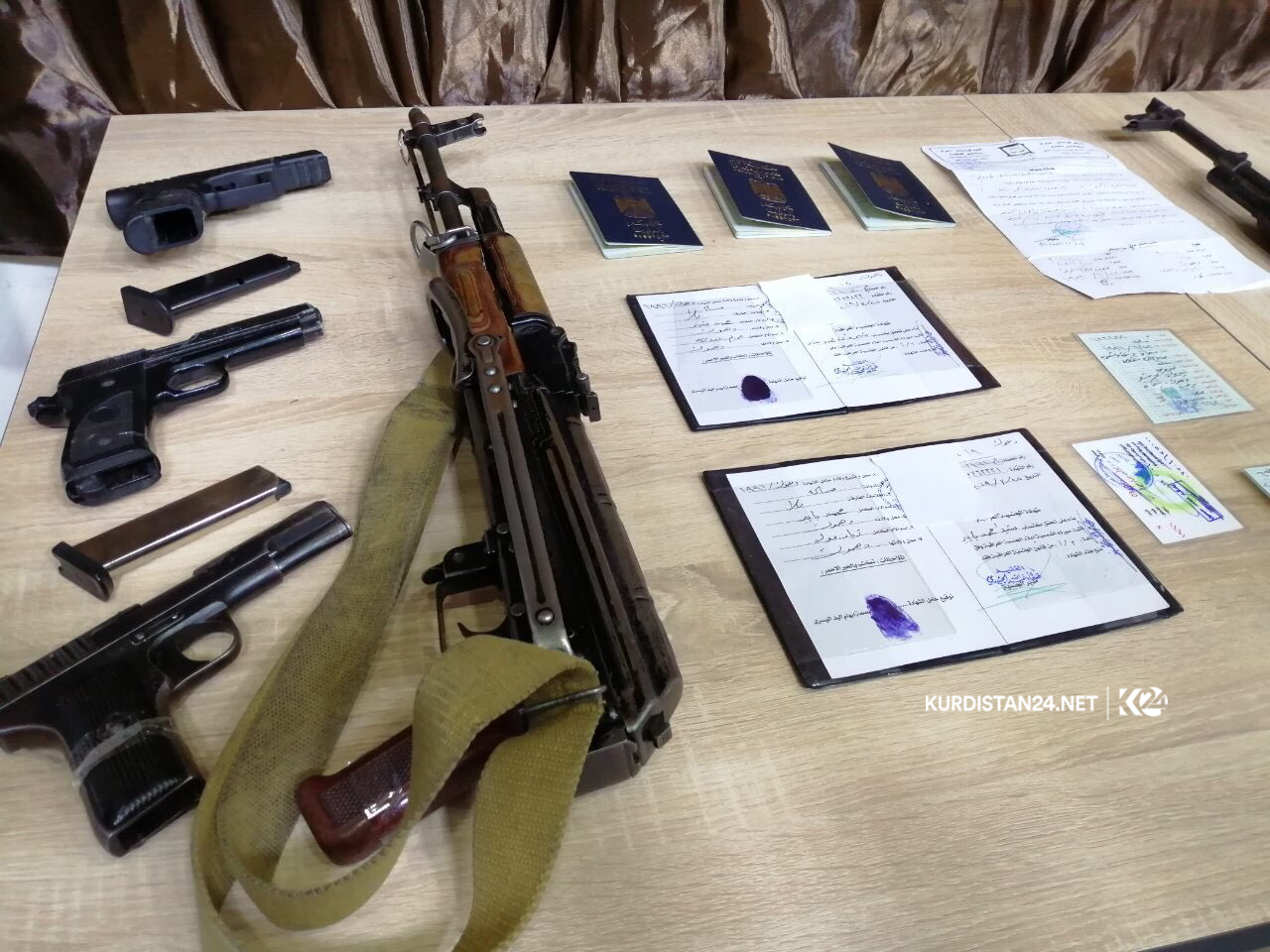 لە سلێمانی ژمارەیەك تۆمەتبار دەستگیر كران