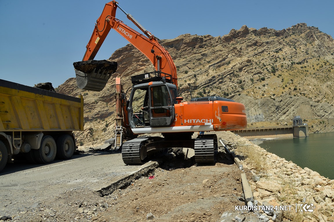 قۆناغی یەکەمی چارەسەر بۆ چینی سەرەوەی بەنداوی دەربەندیخان دەستیپێكرد
