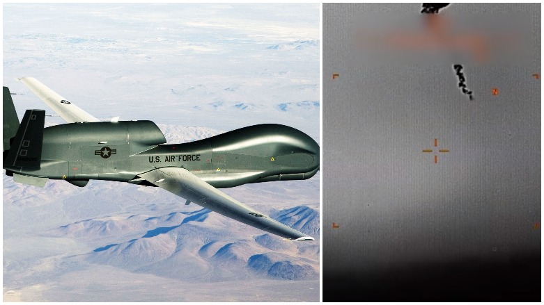 Wezareta Berevanîya  Emerîkayê vîdyoya kevtin firokeya bêfirokevan belav dike