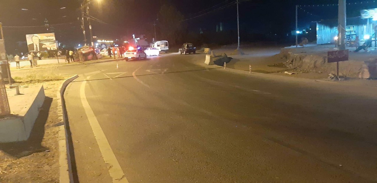 لە رووداوێکی هاتووچۆدا لە گەرمیان چوار كەس برینداربوون