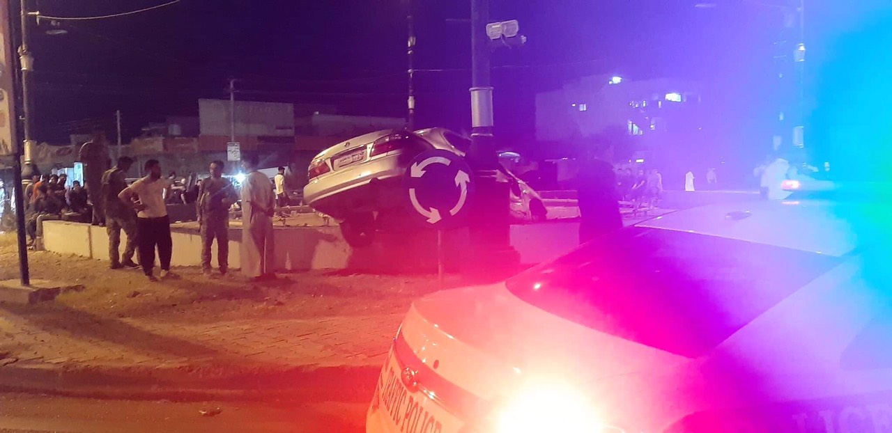 لە رووداوێکی هاتووچۆدا لە گەرمیان چوار كەس برینداربوون