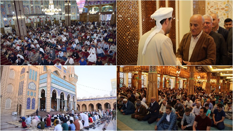 رێوڕەسمی جەژن لە ھەرێمی كوردستان بەڕێوە دەچێت