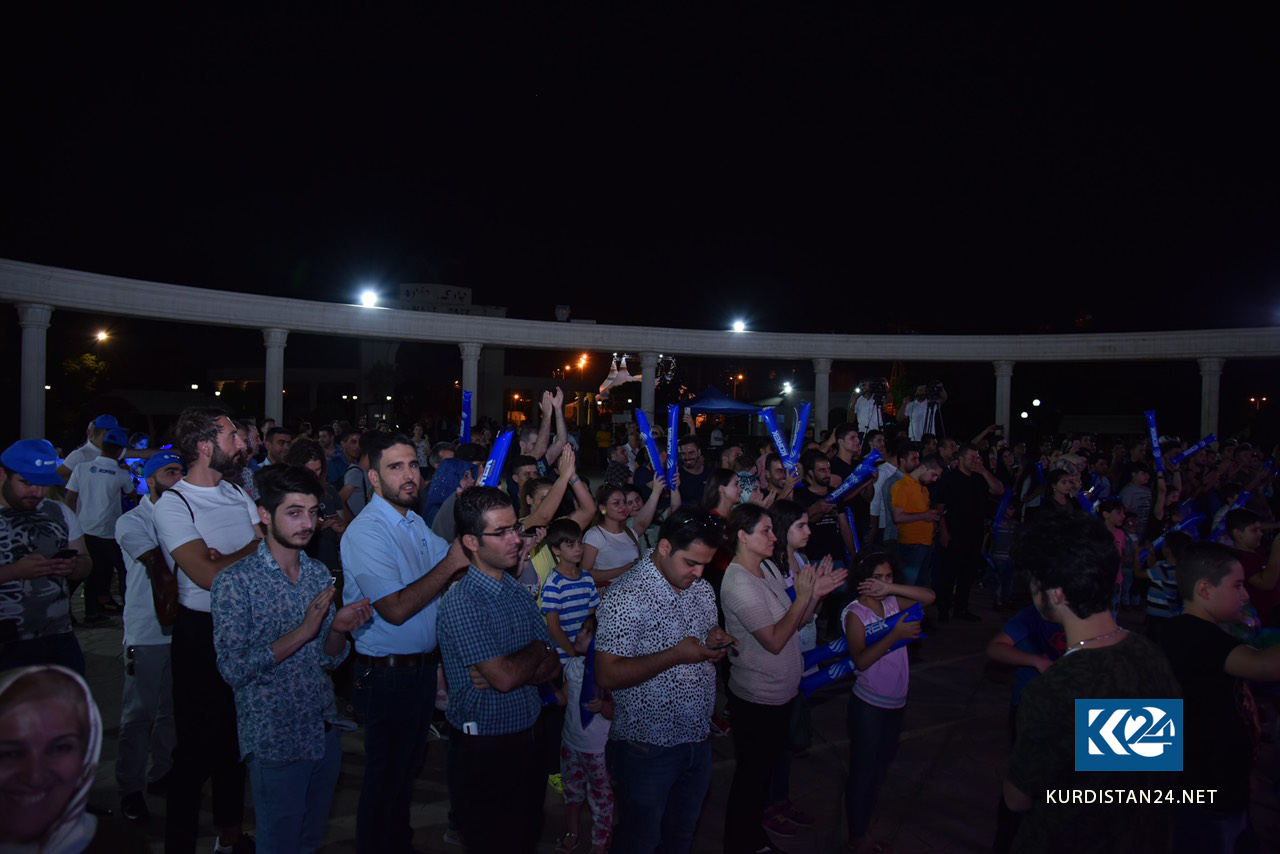 به‌ وێنه‌..  كۆنسوڵخانه‌ی فه‌ره‌نسا له‌ هه‌ولێر كۆنسێرتێكی میوزیكی سازكرد