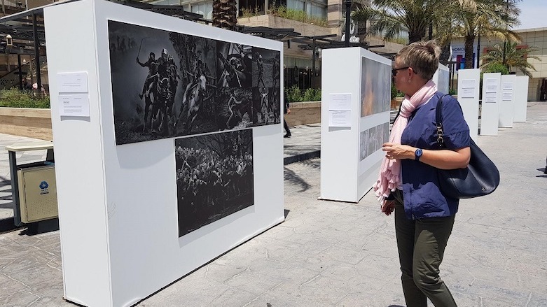 The World Press Photo Exhibition opened in Baghdad, Iraq, on June 2, 2019. (Photo: UNAMI PIO/Samir Ghattas)
