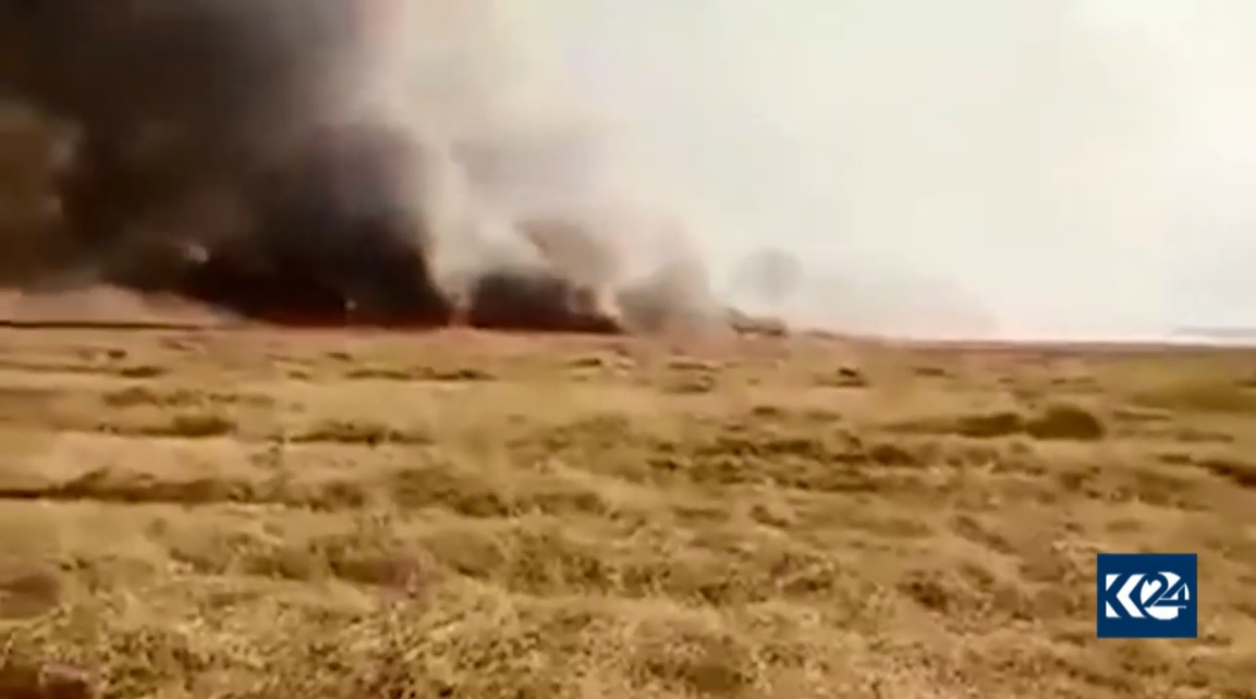 له‌ گه‌رمیان زیاتر له‌ 2 هه‌زار دۆنم ده‌غڵ و دان سووتاوه‌