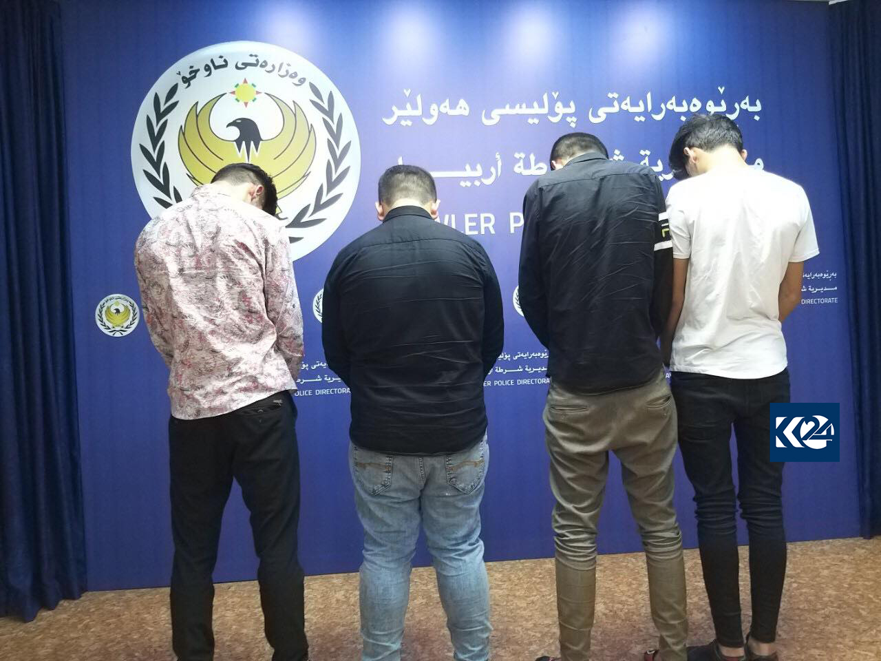 دوو باندی دزیكردن لە ھەولێر دەستگیر كران