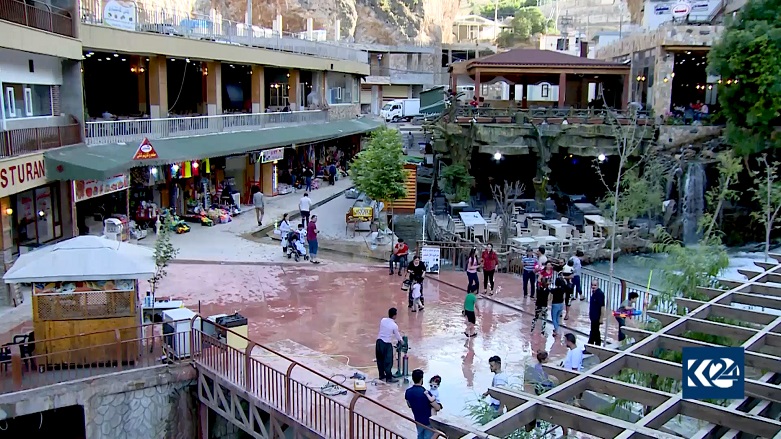 One of the many resort areas located in the Kurdistan Region. June 