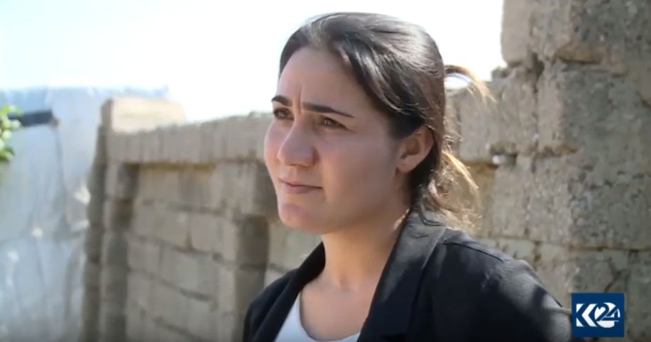 Civîna serok Barzanî li gel kiçên Êzdîyan