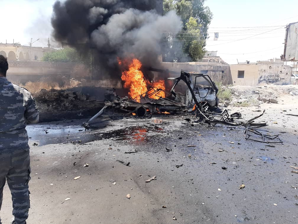 Li Hesekê teqînekê rûda û birîndar hene