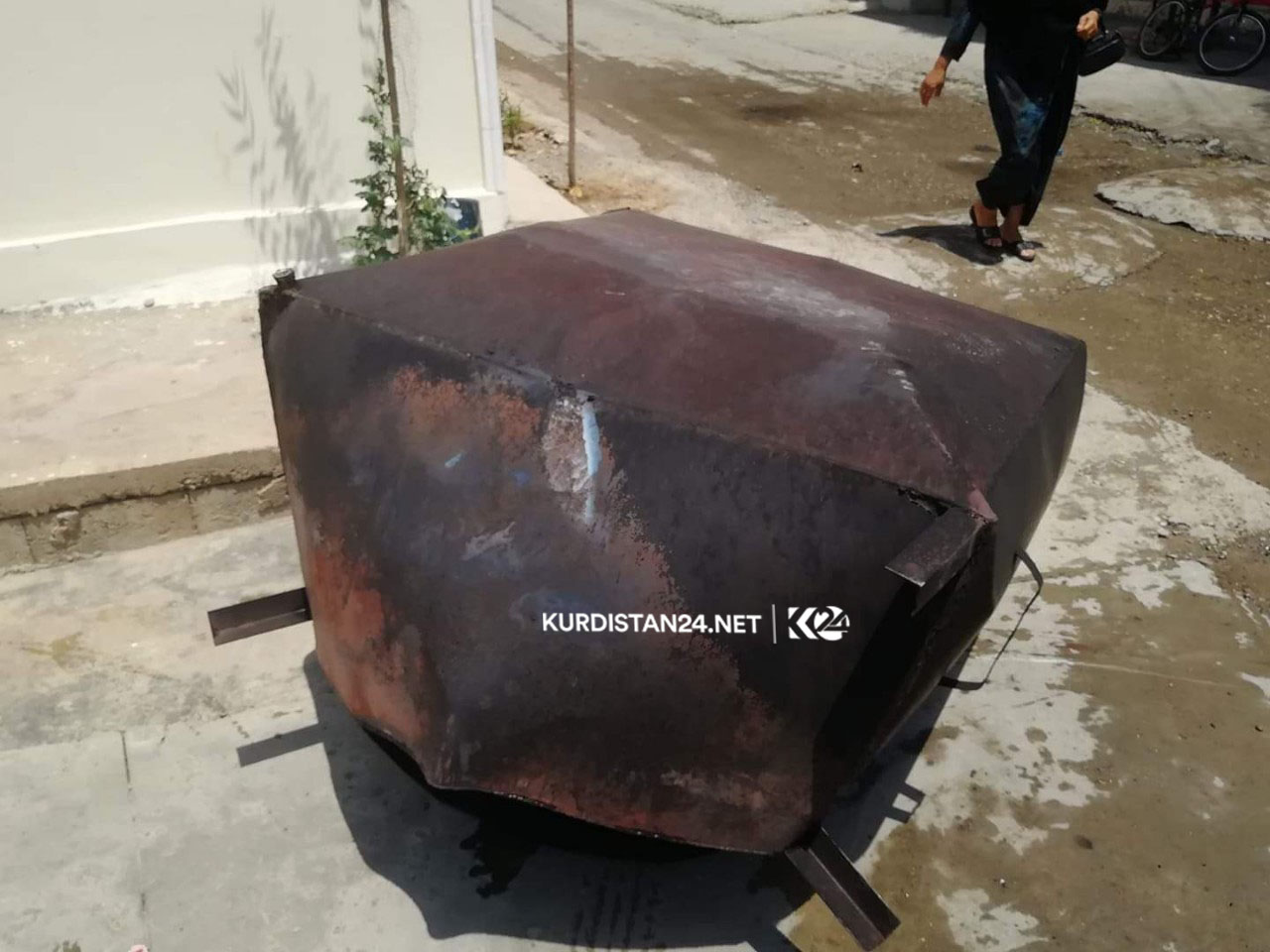 لە رانیە گەرما ئاگری لە ماڵێك بەردا