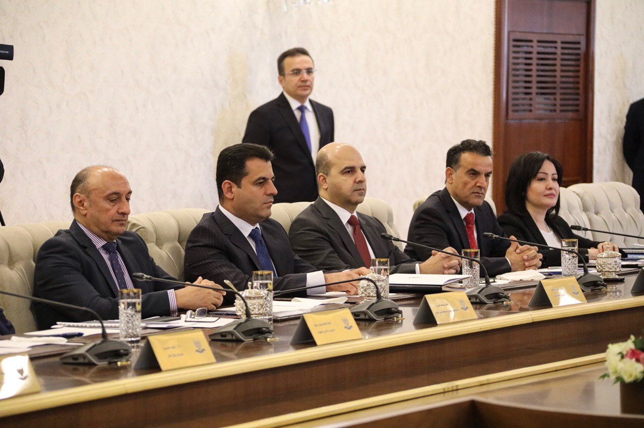 بەسەرپەرشتی مەسرور بارزانی ئەنجوومەنی وەزیران سێ پرس تاوتوێ دەكات