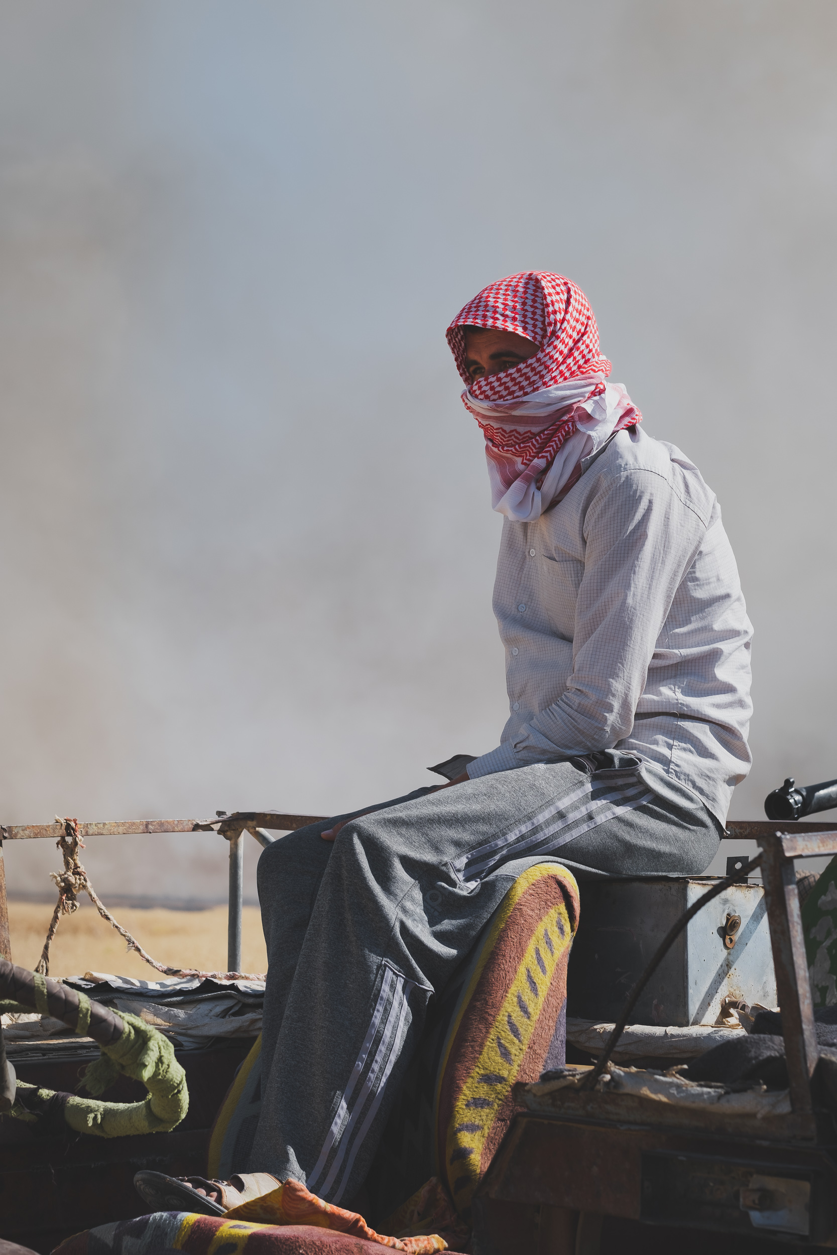 Weary volunteers came to help. (Photo: Kurdistan 24/Levi Clancy)