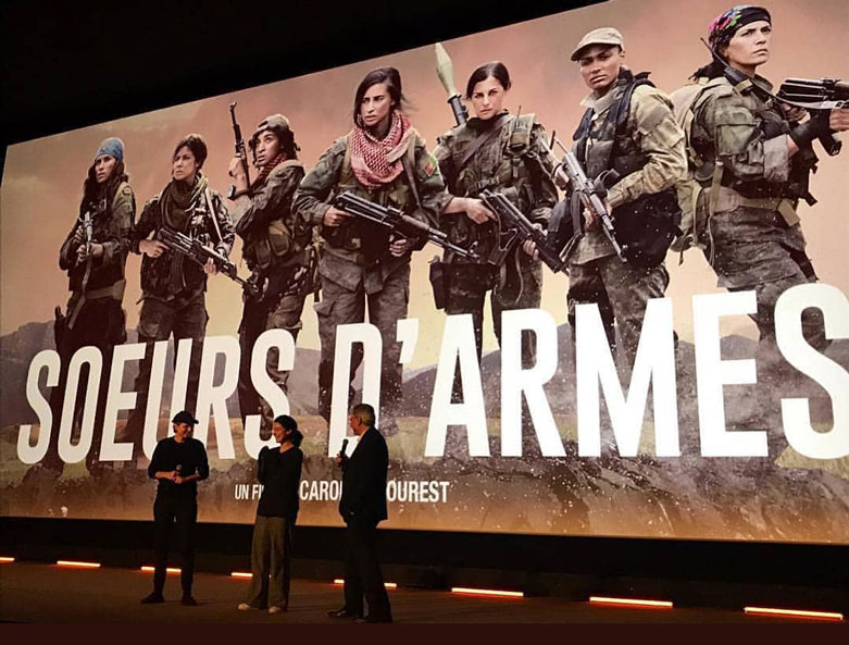 The recent French premier of Soeurs d’Armes (Sisters in Arms). (Photo: Sisters in Arms/Social Media)