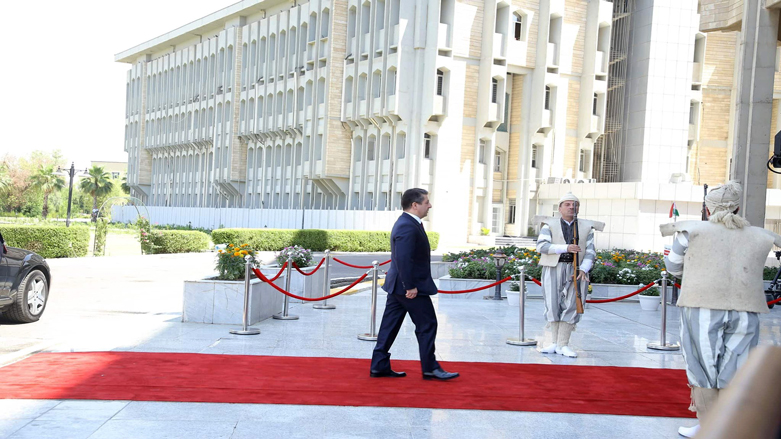 مەسرور بارزانی گەیشتە پەرلەمانی كوردستان