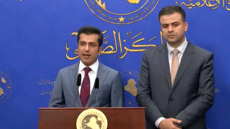 رێبوار هادی و محه‌مه‌د شاكر، په‌رله‌مانتارانی كورد له‌ فراكسیۆنی پارتی، كه‌ پڕۆژه‌ یاساكه‌یان داوه‌ته‌ سه‌رۆكایه‌تی په‌رله‌مان