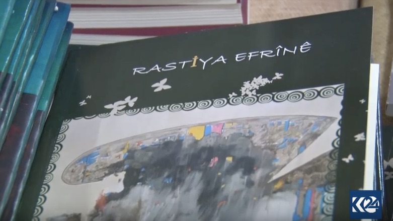 “Rastiya Efrine (The Reality of Afrin)” is Xelil Muse's first published novel. (Photo: Kurdistan 24)
