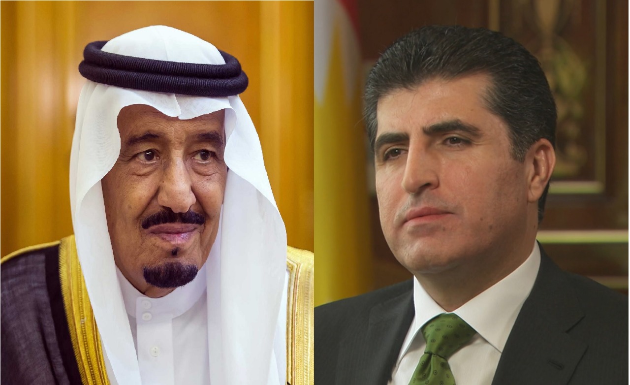 Serokê Herêma Kurdistanê serxweşiyê li Şahê Suudiye kir