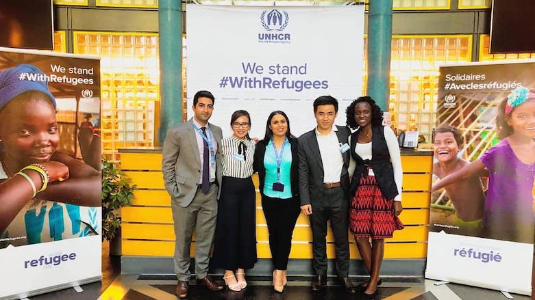  Rez Gardi has been an active volunteer with various human rights organizations, including the UNHCR. (Photo: Facebook/Rez Gardi)