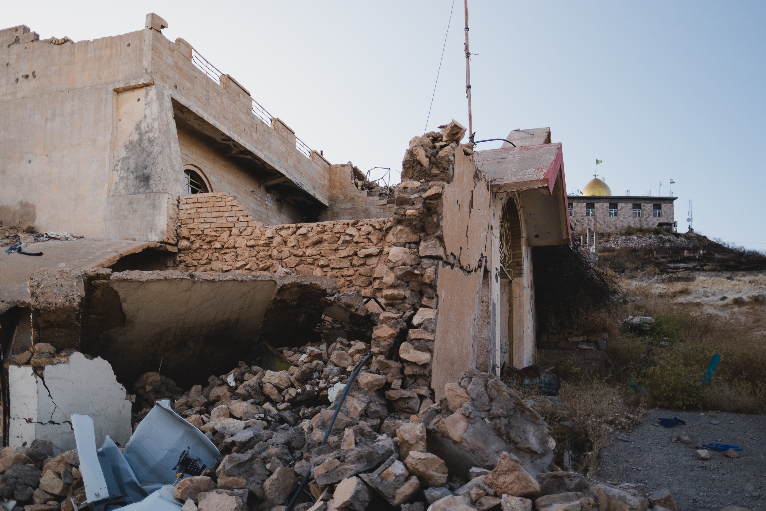 Armenian Church of Mar Gorgis. (Photo: Kurdistan 24/Levi Clancy)