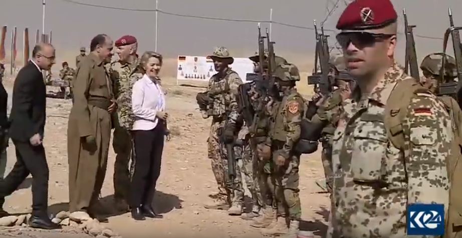 Mijara dirêjkirina erkê hezên Elmanya li Îraq û Suriyê